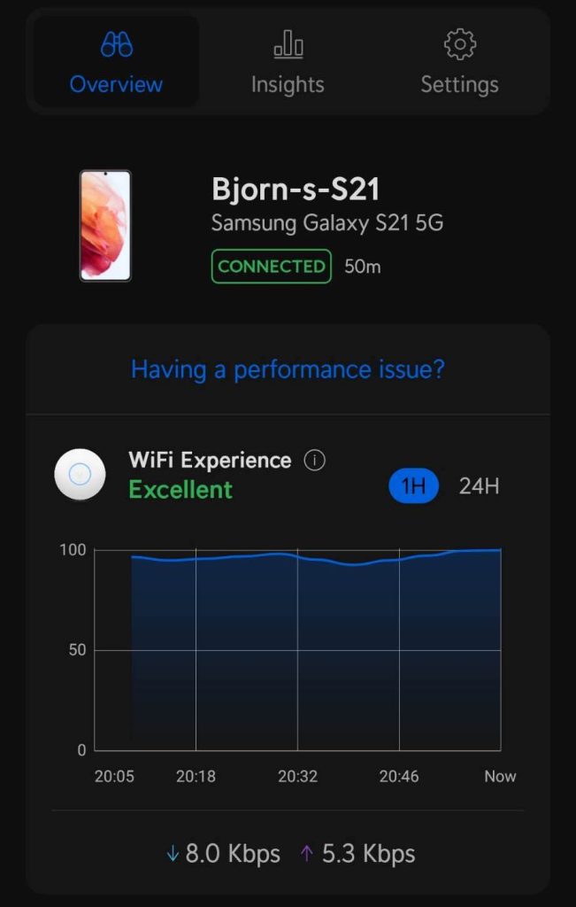 App gir oversikt over WiFi ytelsen
